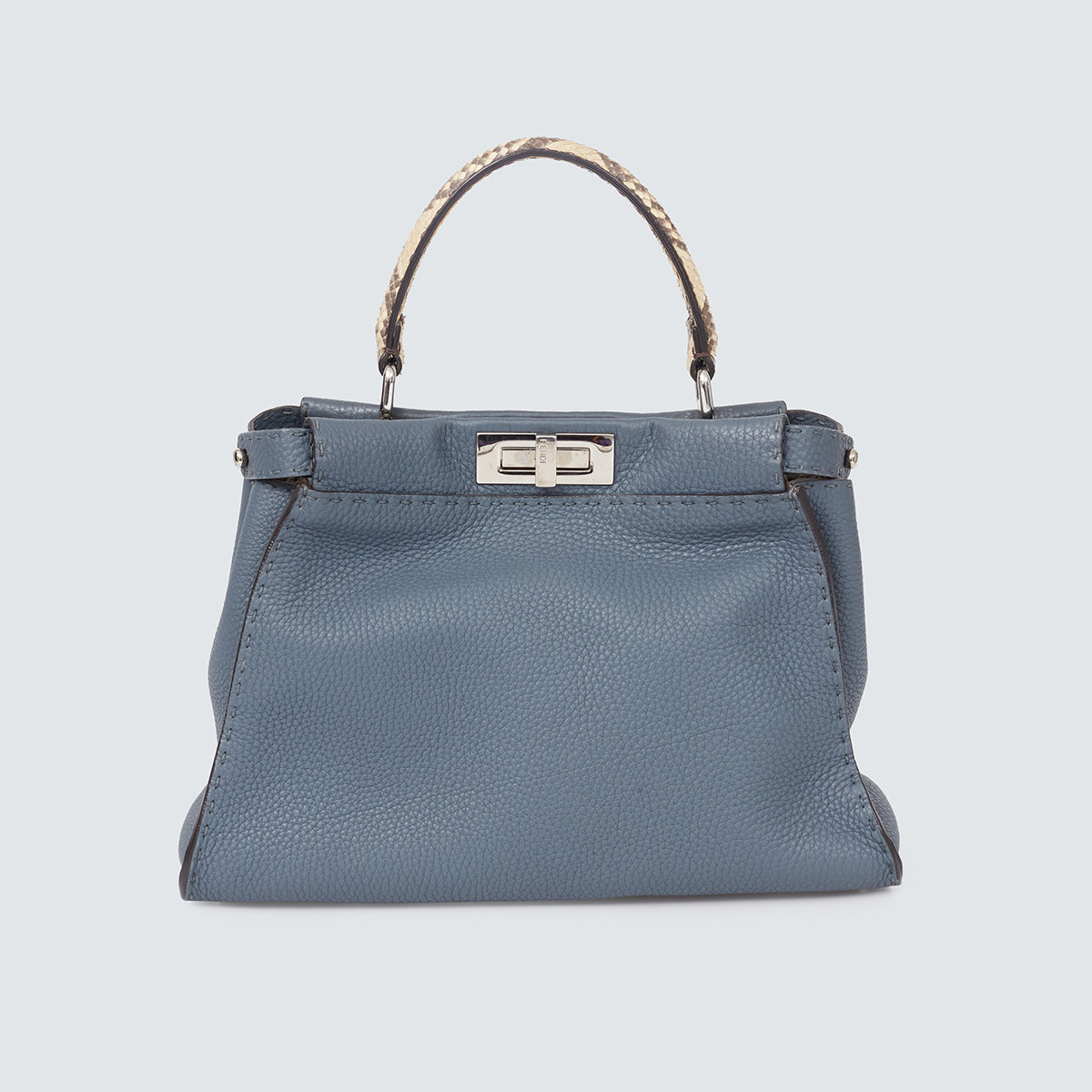 Bolsa Fendi Peekaboo Azul
