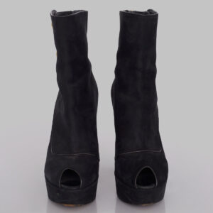 Ankle Boot Louis Vuitton Preta Tam. 37,5 Br
