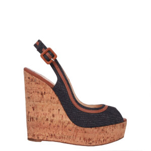 Anabela Louboutin Jeans TAM. 35 BR