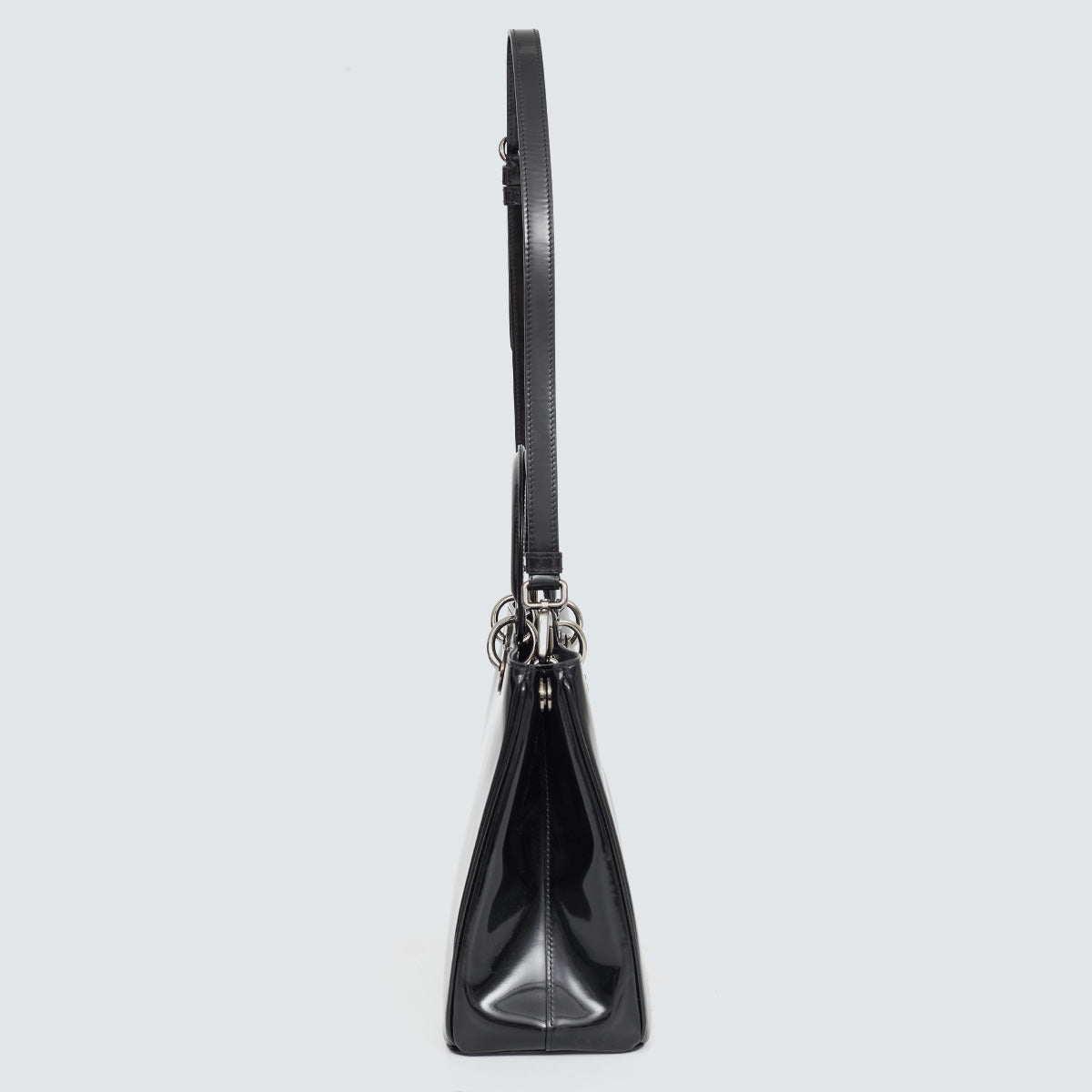 Bolsa Lady Dior Preta Verniz