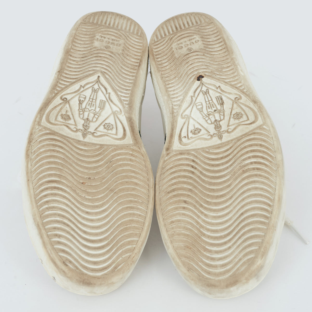 Tênis Gucci Ace Bordado Branco Tam. 38 BR