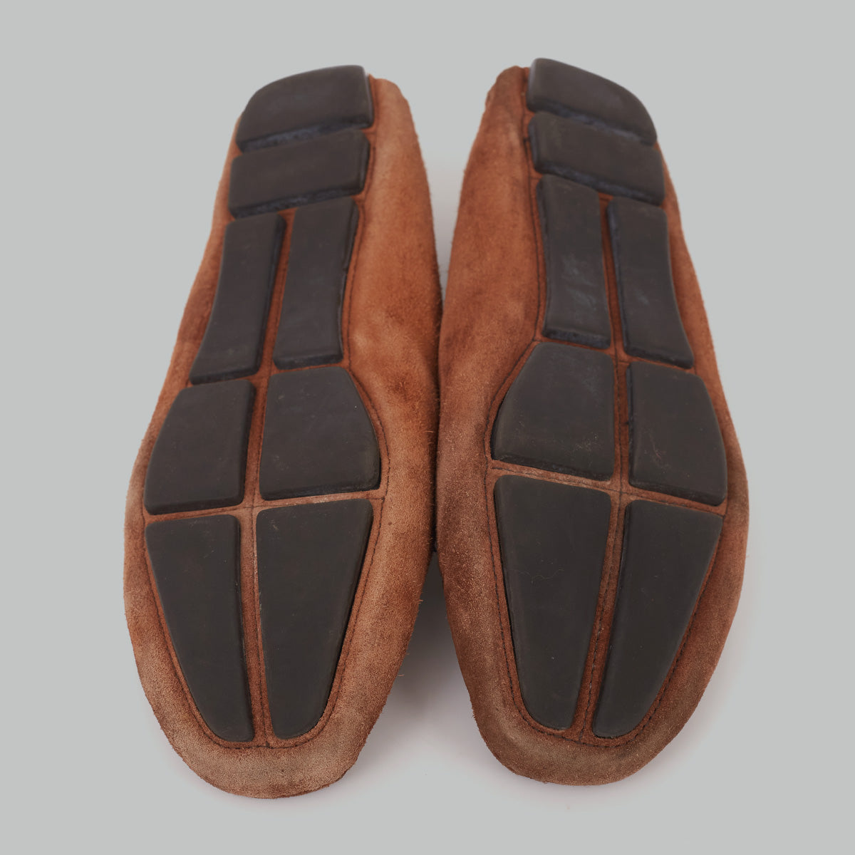 ⁠Mocassim Prada Marrom Tam. 38 Br