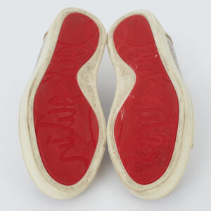 ⁠Tênis Christian Louboutin Dourado Tam. 38,5 Br