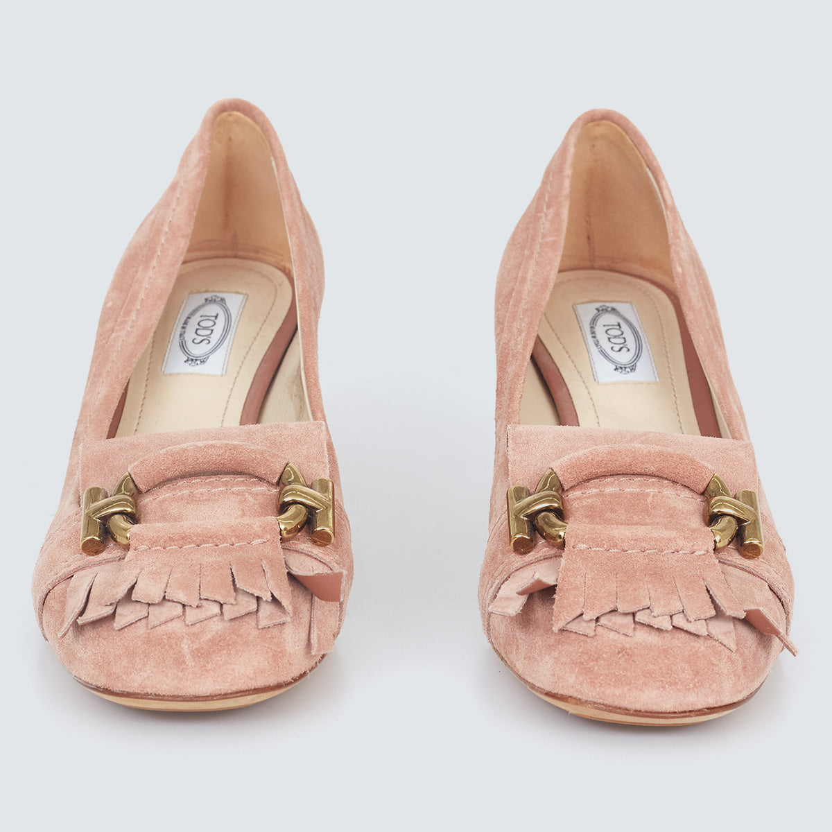 Sapato Tod’s Camurça Rosa Tam. 37 Br
