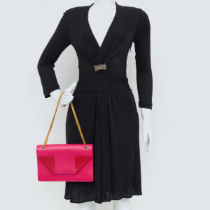 Bolsa Saint Laurent Betty Flap Pink