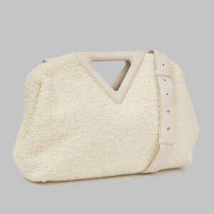 Bolsa Bottega Veneta Pouch Atoalhada com Alça