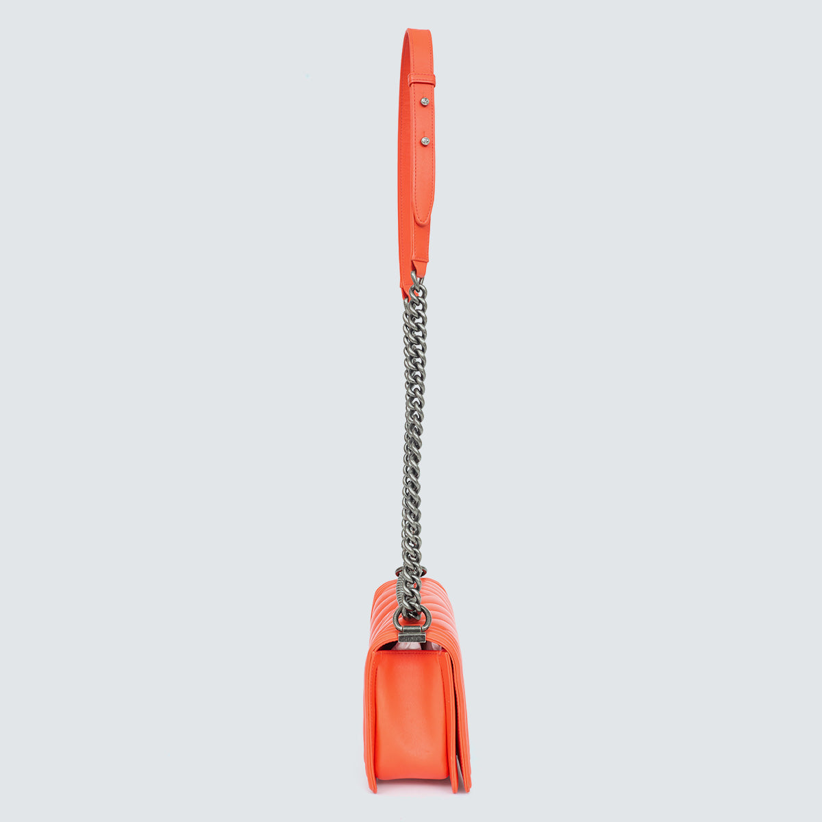 Bolsa Chanel Boy Coral