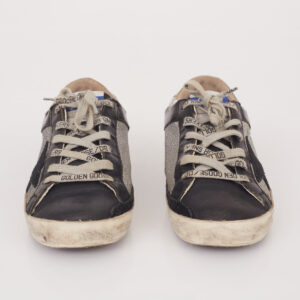 Tênis Golden Goose preto com brilho TAM. 35 BR