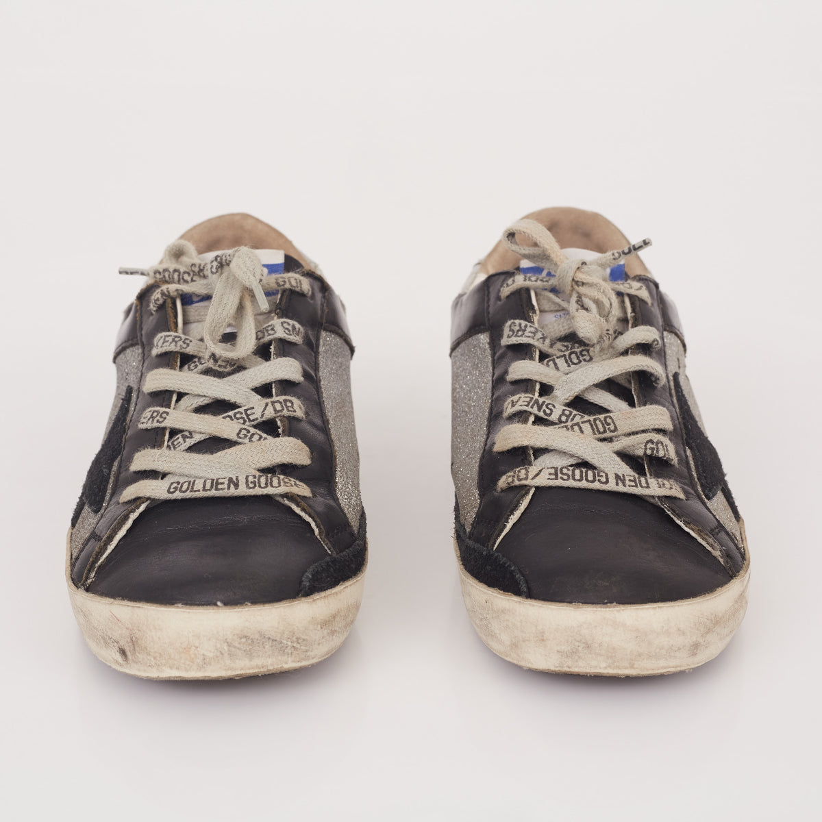 Tênis Golden Goose preto com brilho TAM. 35 BR