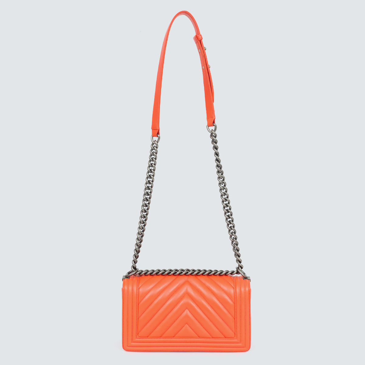 Bolsa Chanel Boy Coral