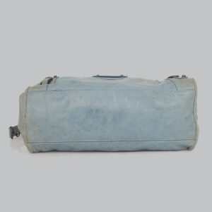 Bolsa Balenciaga Motorcross Turquesa