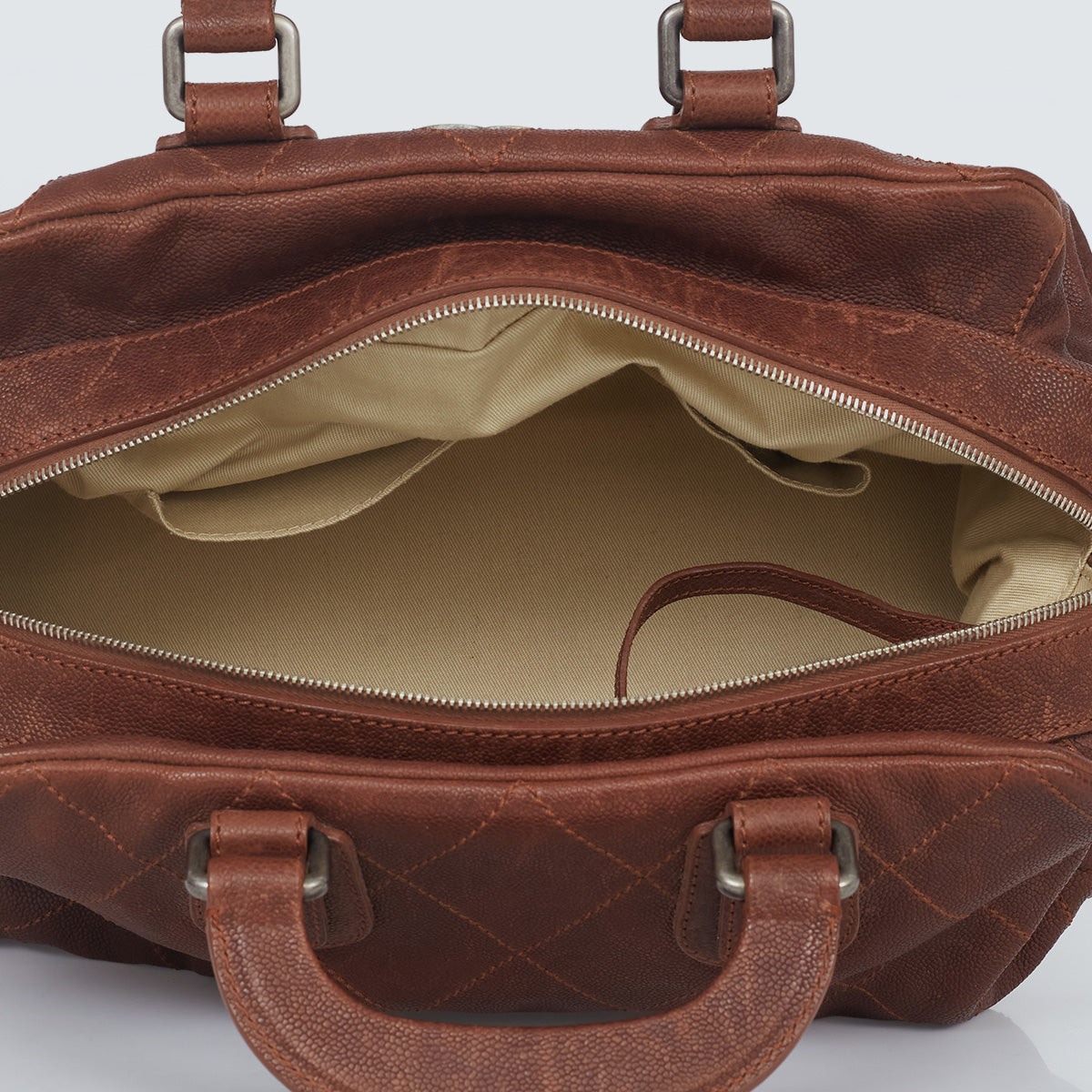 Bolsa Chanel Matelassê Marrom