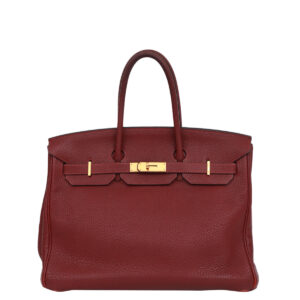 Bolsa Hermès Birkin 35 Vinho