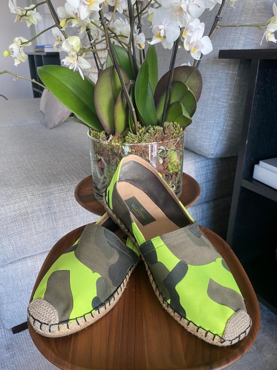 Alpargata Valentino Camuflada Tam. 35