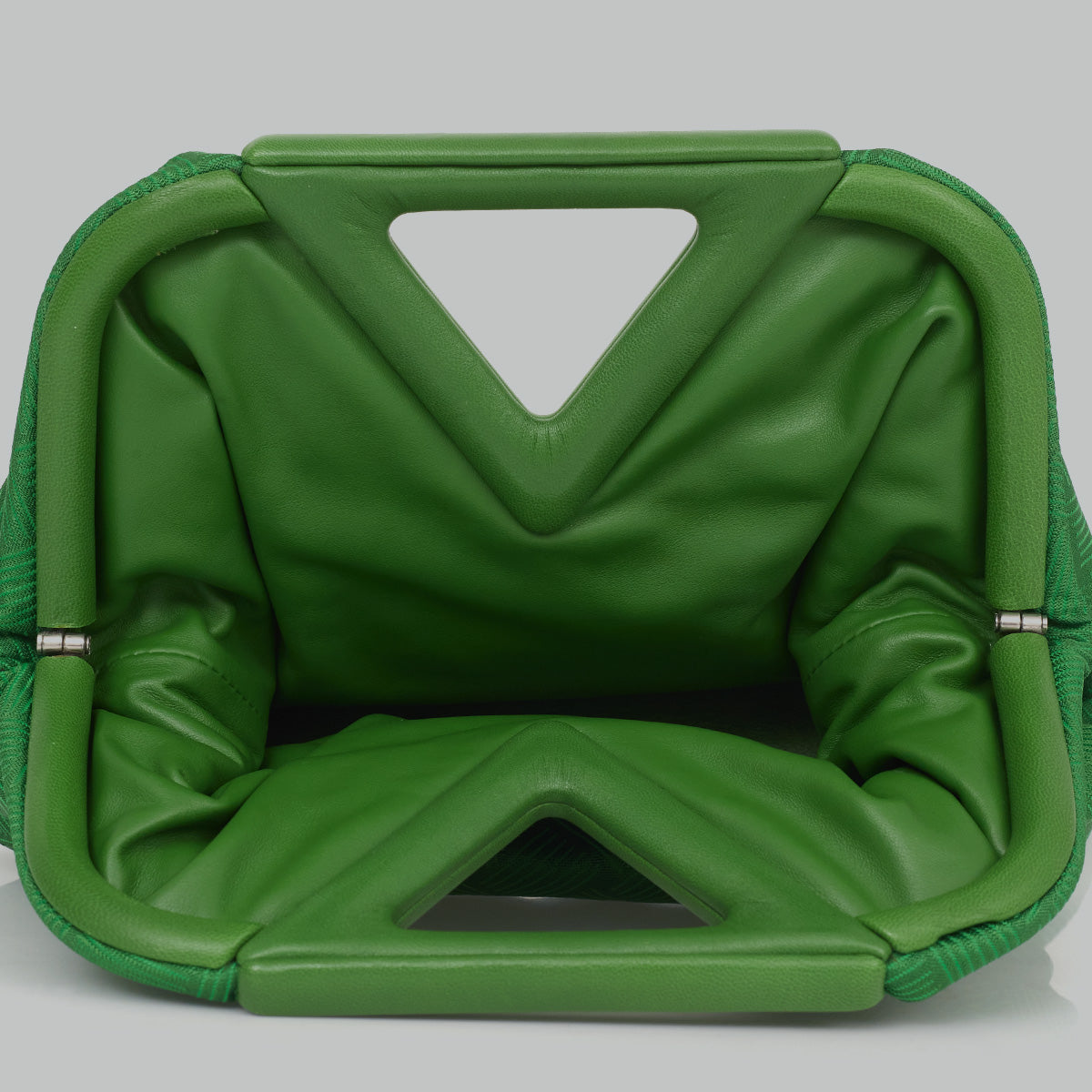 Clutch Bottega Veneta Small Point Verde