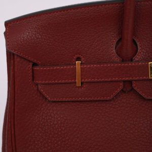 Bolsa Hermès Birkin 35 Vinho