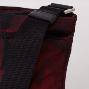 Bolsa Prada Vinho Estampada