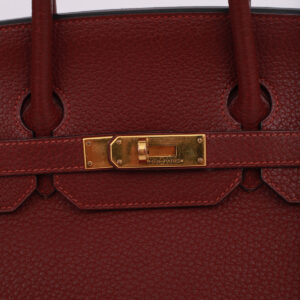 Bolsa Hermès Birkin 35 Vinho