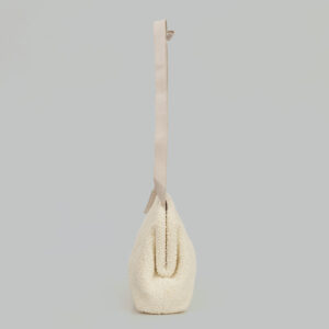 Bolsa Bottega Veneta Pouch Atoalhada com Alça