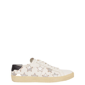 Tênis Saint Laurent Branco com Estrelas TAM. 37 BR