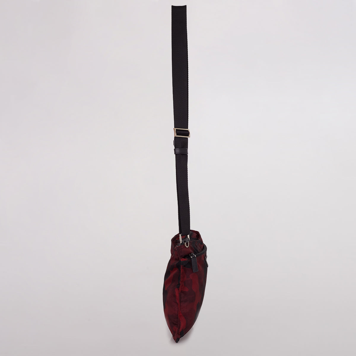 Bolsa Prada Vinho Estampada