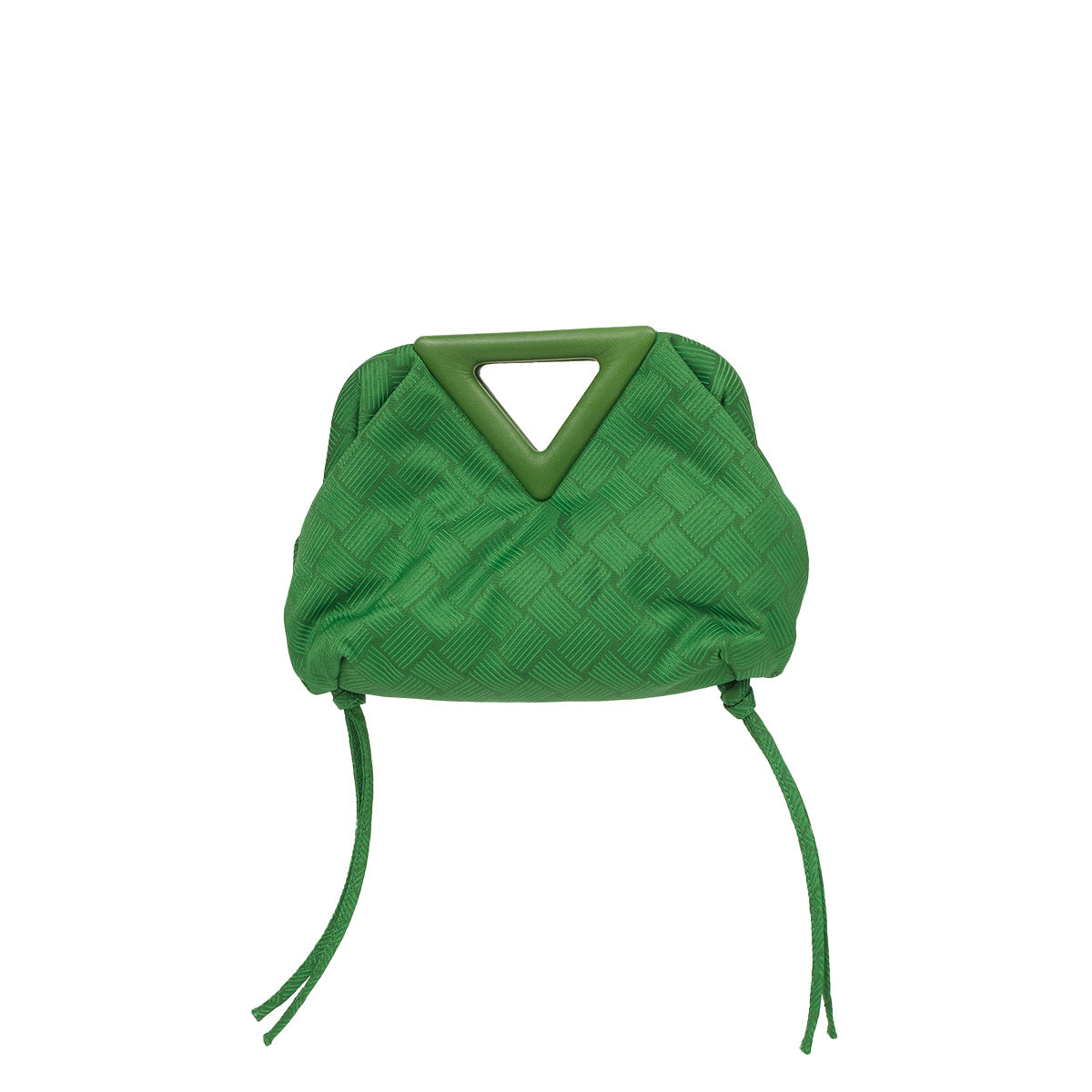 Clutch Bottega Veneta Small Point Verde