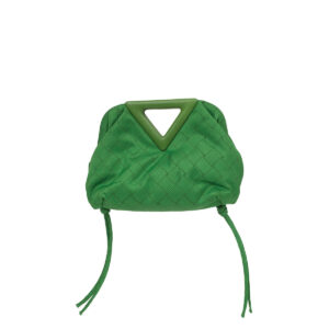 Clutch Bottega Veneta Small Point Verde