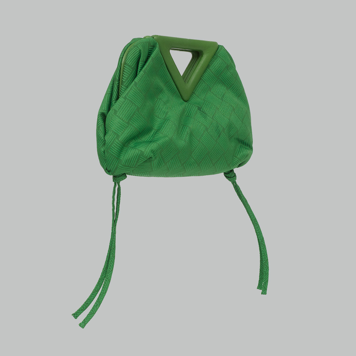 Clutch Bottega Veneta Small Point Verde