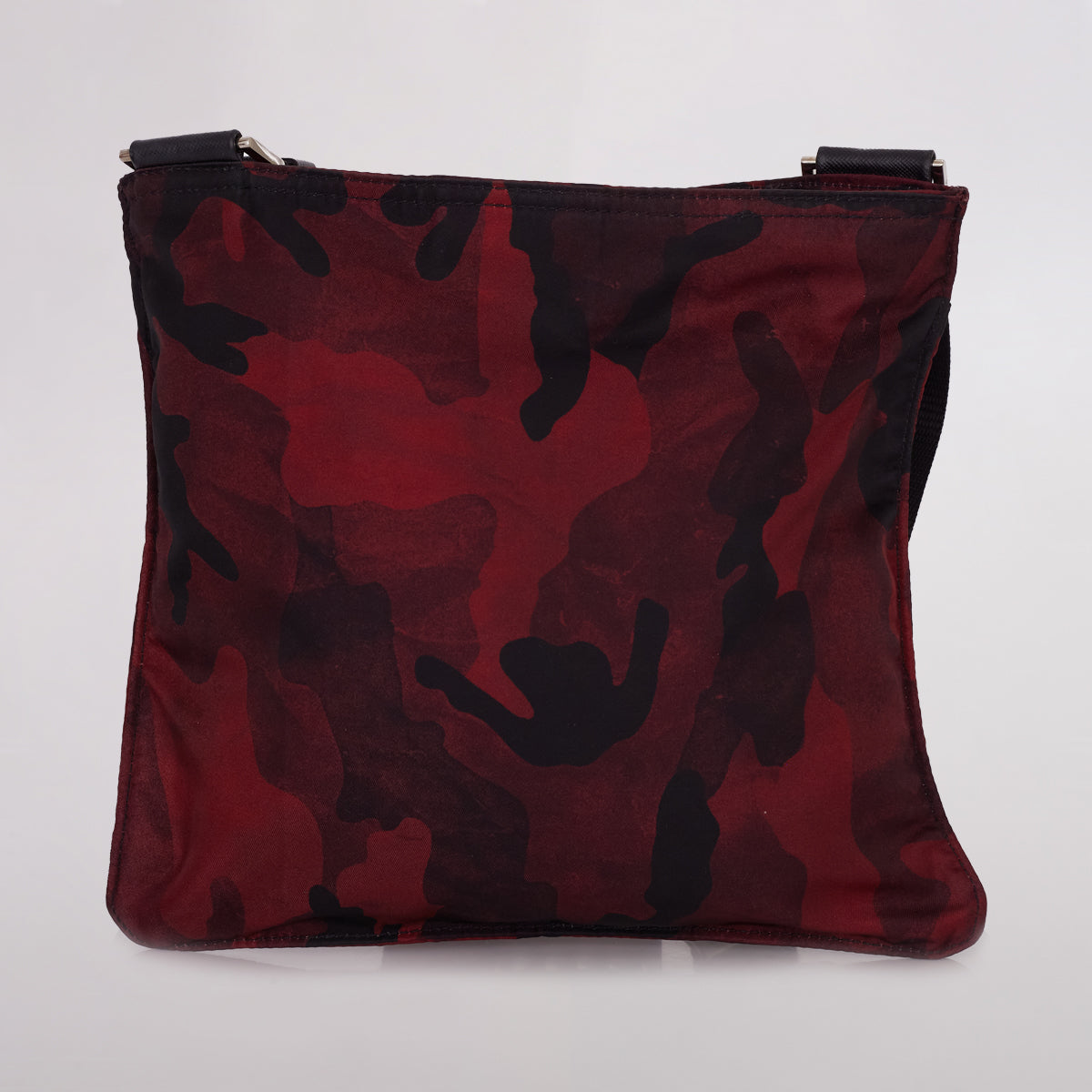 Bolsa Prada Vinho Estampada