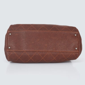 Bolsa Chanel Matelassê Marrom