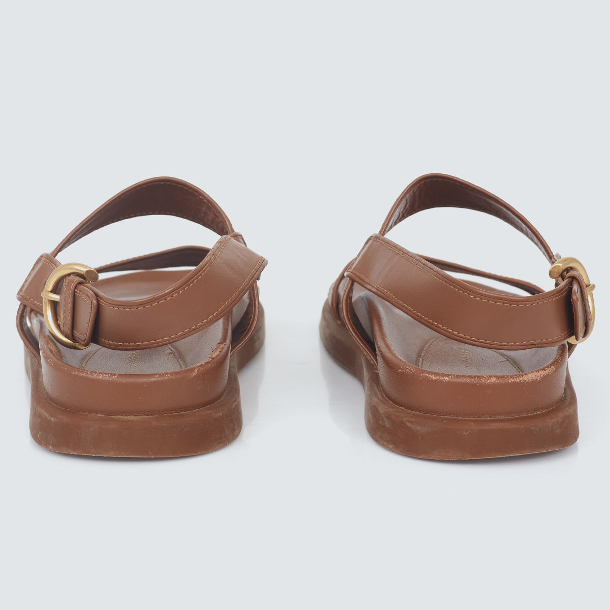 ⁠Papete Gianvito Rossi Caramelo Tam. 38 Br