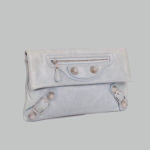 Clutch Balenciaga Azul Bebê