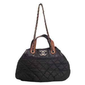 Bolsa Chanel Preta Tote Vintage
