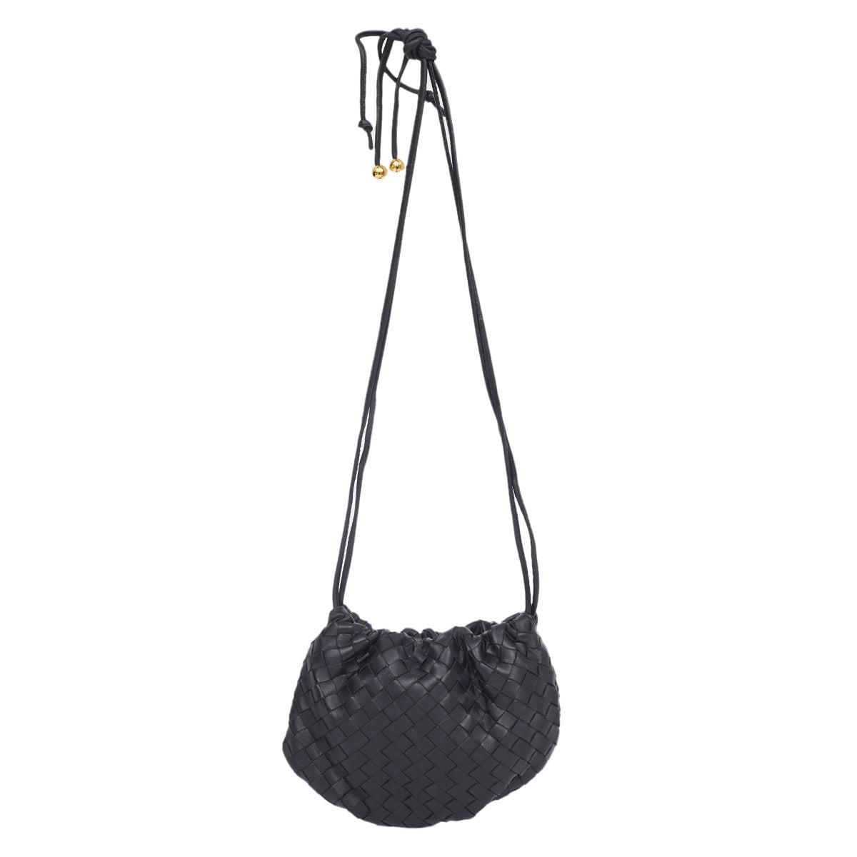 ⁠Bolsa Bottega Veneta Preta