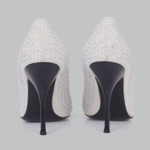 Scarpin Giuseppe Zanotti Preto e Branco  TAM. 37 BR