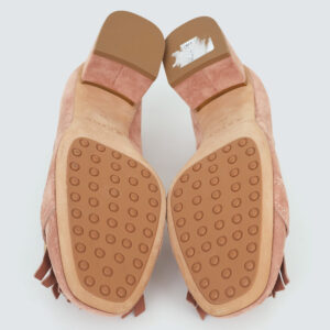 Sapato Tod’s Camurça Rosa Tam. 37 Br