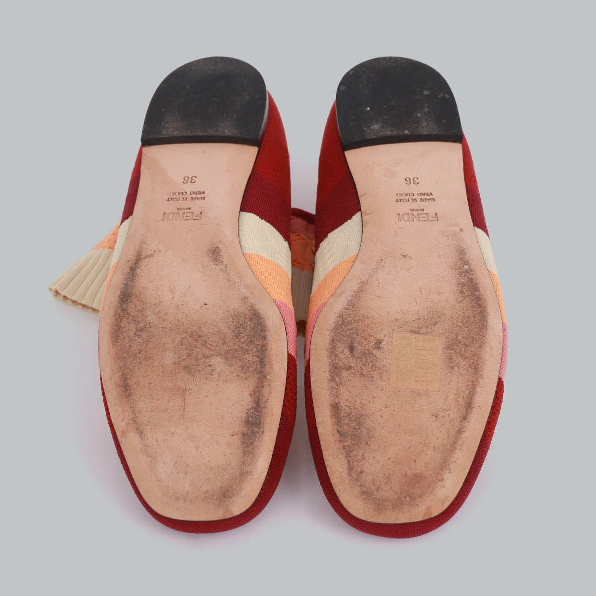 Sapatilha Fendi Multicolorida Tam. 34 Br