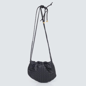 ⁠Bolsa Bottega Veneta Preta
