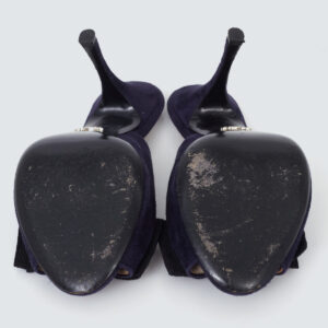 ⁠Mule Prada Laço Preto Tam. 37 Br