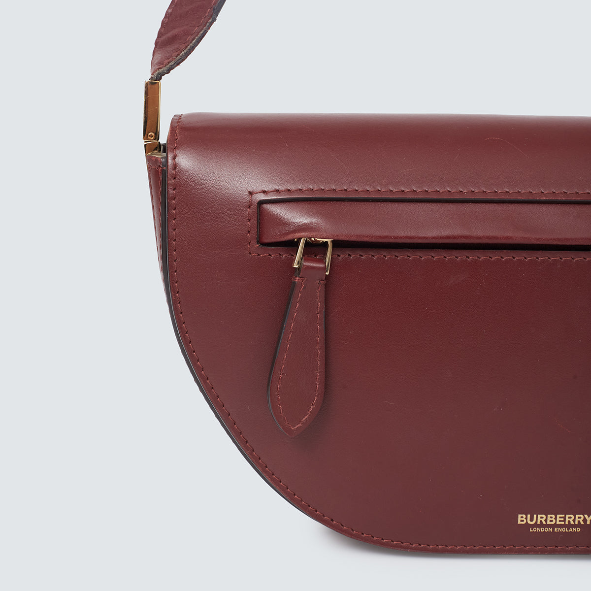 Bolsa Burberry Olympia Vinho