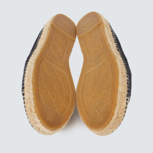 Espadrille Chanel preto tam. 36 br