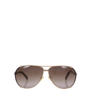 Óculos Christian Dior Aviador Marrom