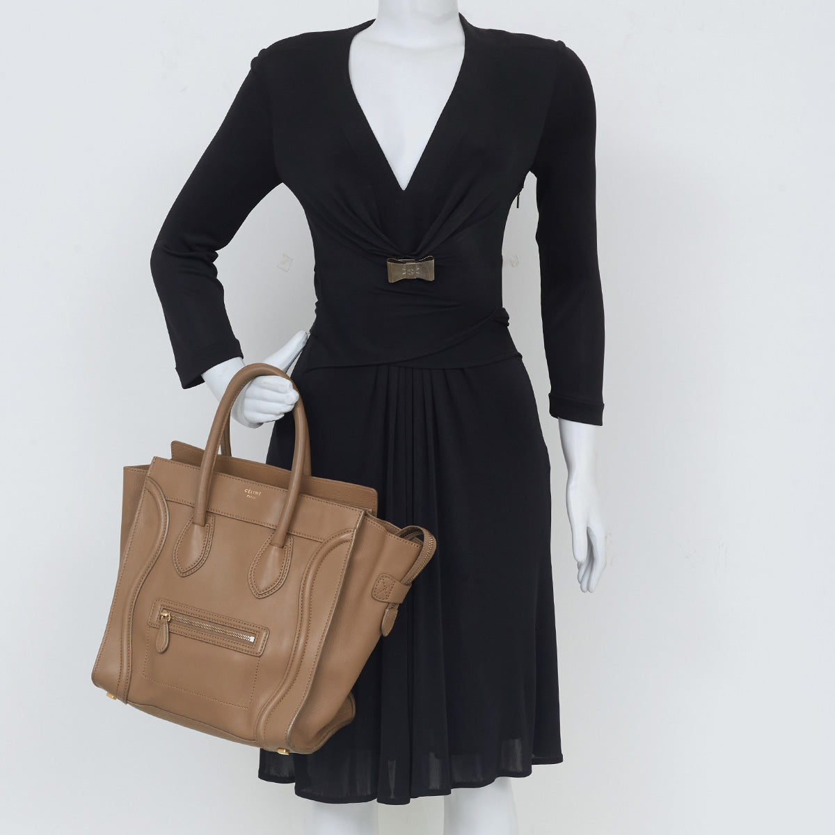 ⁠Bolsa Celine Luggage Marrom