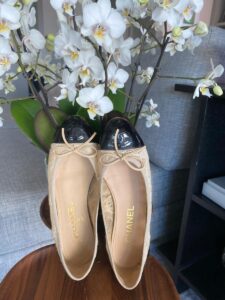 Sapatilha Chanel Renda Bicolor Tam. 36c