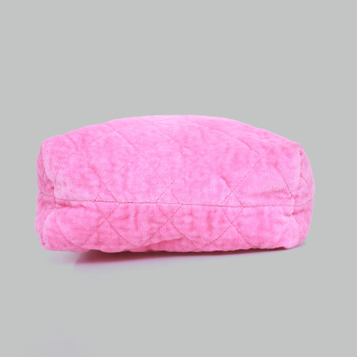 Bolsa Chanel Atoalhada Rosa