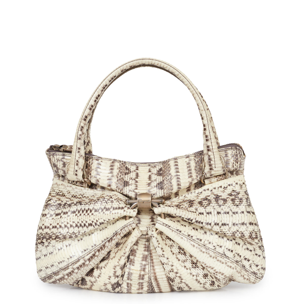 Bolsa Salvatore Ferragamo Python