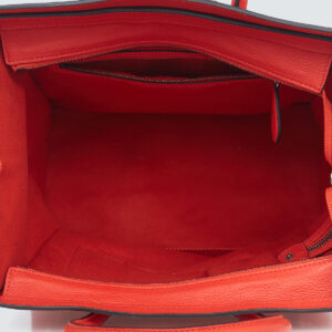 Bolsa Celine Luggage Vermelha Média