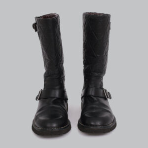 Bota Chanel Matelassê Preta TAM. 38 BR