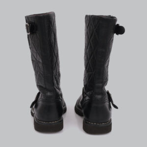 Bota Chanel Matelassê Preta TAM. 38 BR