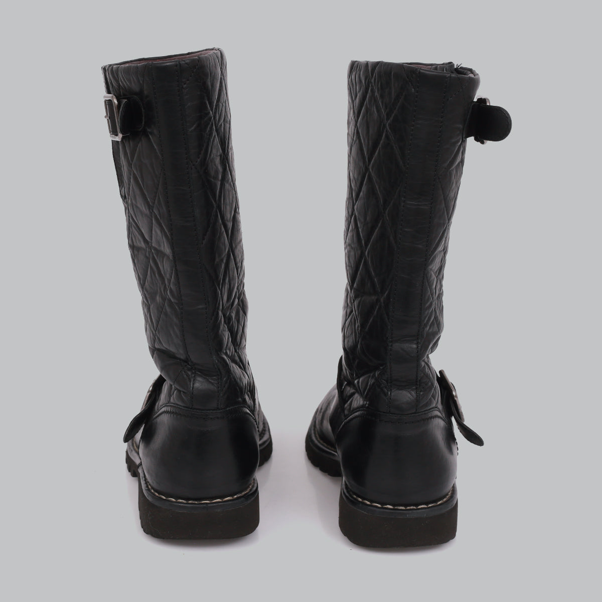 Bota Chanel Matelassê Preta TAM. 38 BR